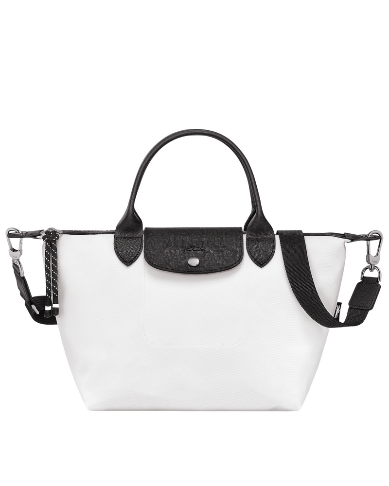 Le Pliage Energy Small Top Handle Bag – White