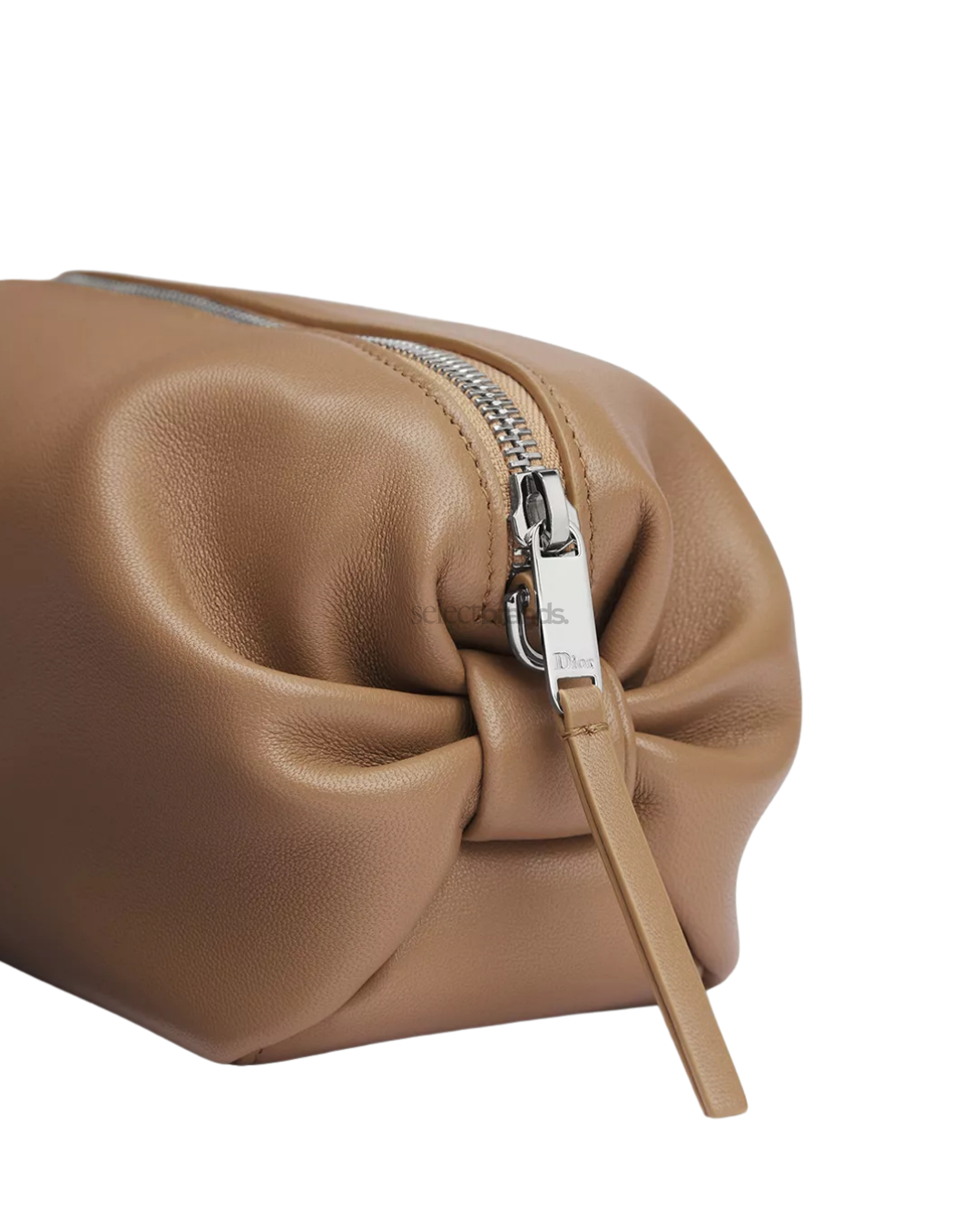 Bow Pouch Camel Brown